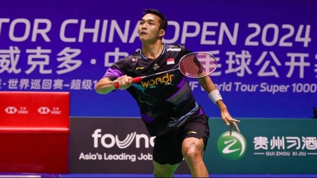 Jonatan Christie Kalah di Semifinal